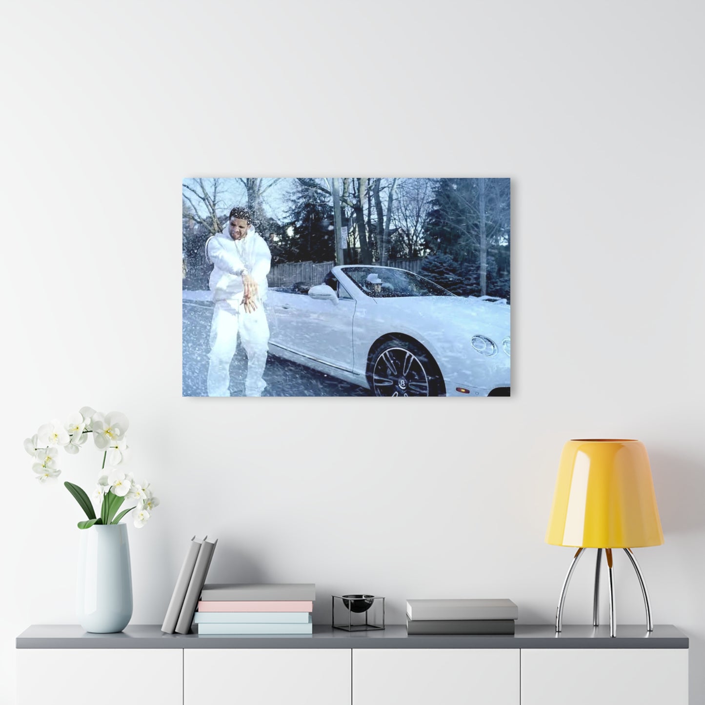 Drake Lovin The Crew Bentley Modern Acrylic Wall Art Print