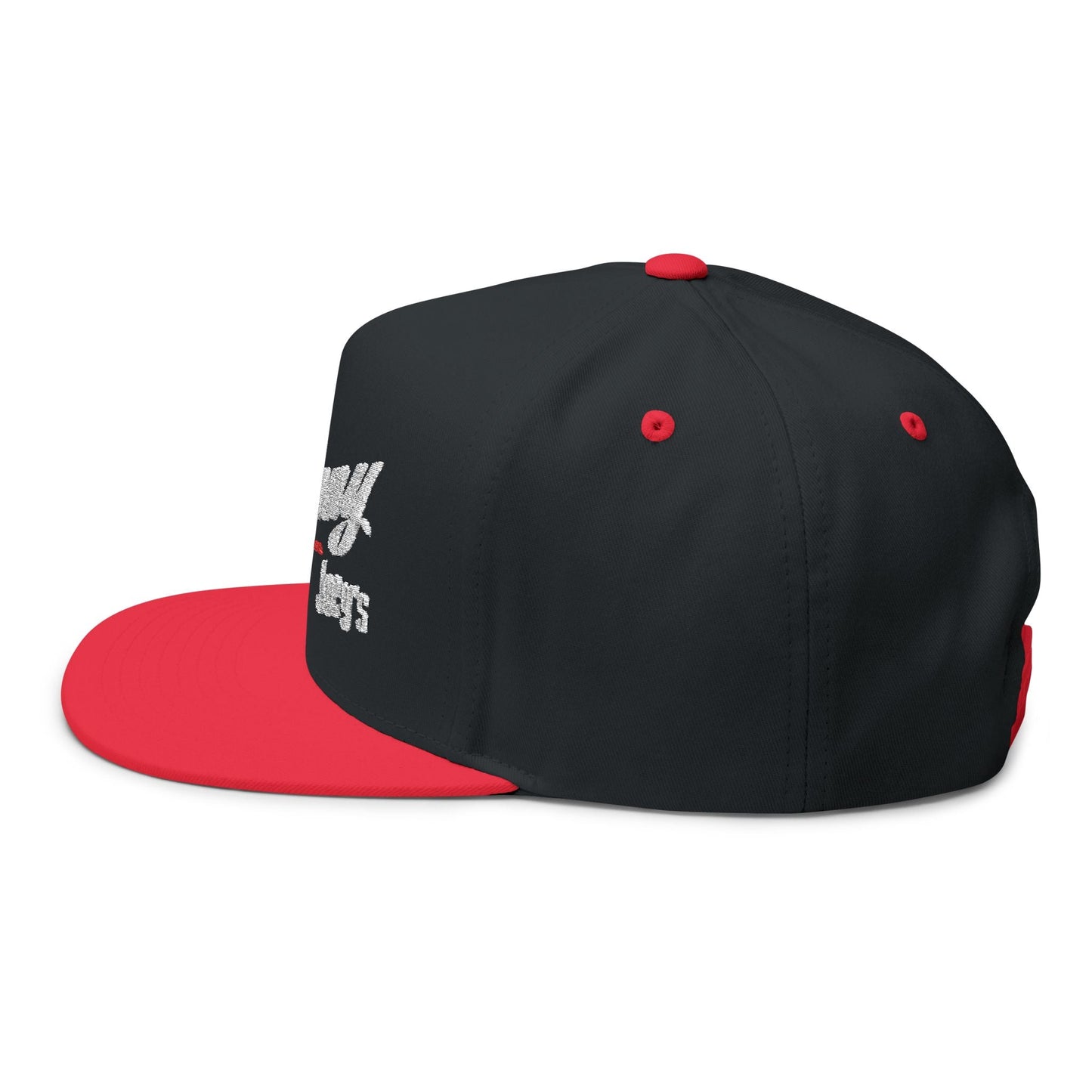 Skinny Joey's Embroidered Flat Bill Cap - Stylish Streetwear Hat for Trend Setters