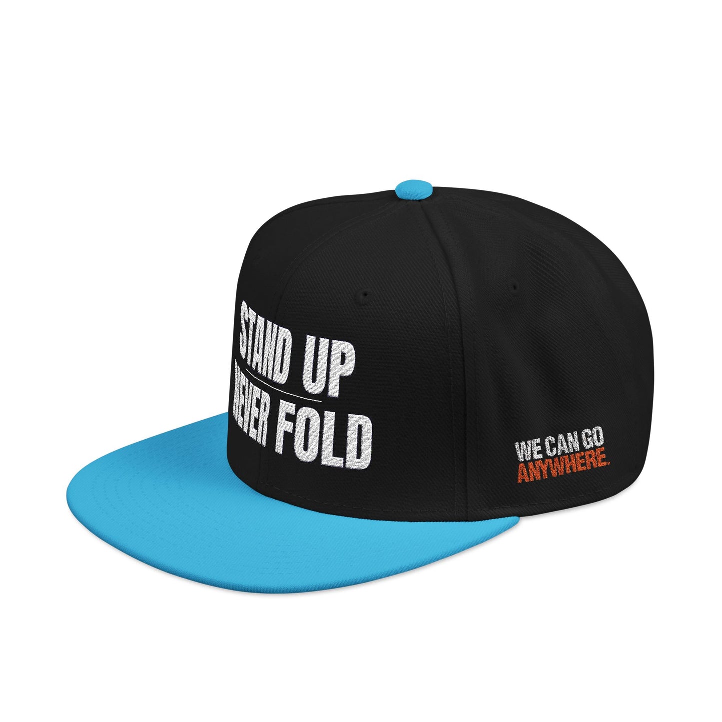STAND UP NEVER FOLD Snapback (Embroidery)