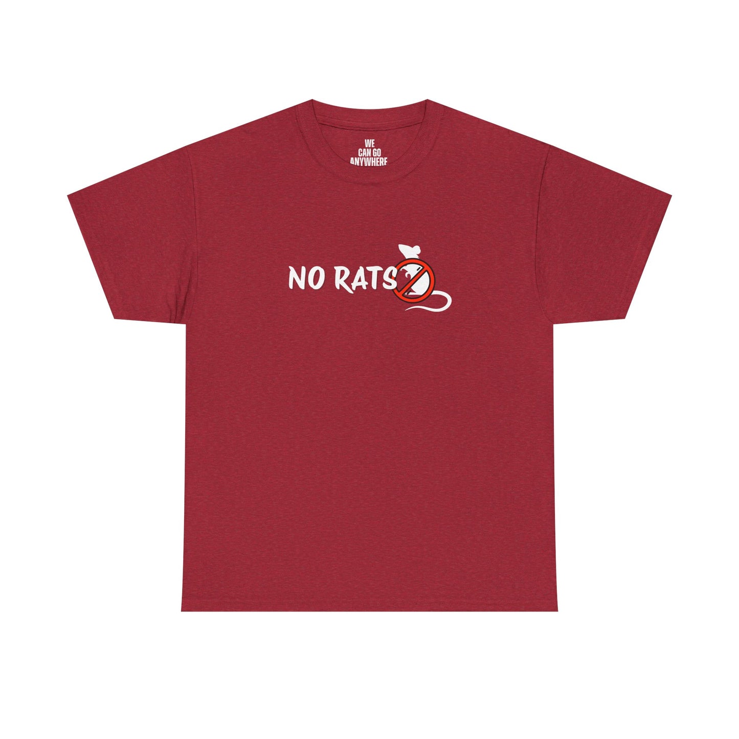 No Rats X Streetwear Unisex Heavy Cotton T-Shirt