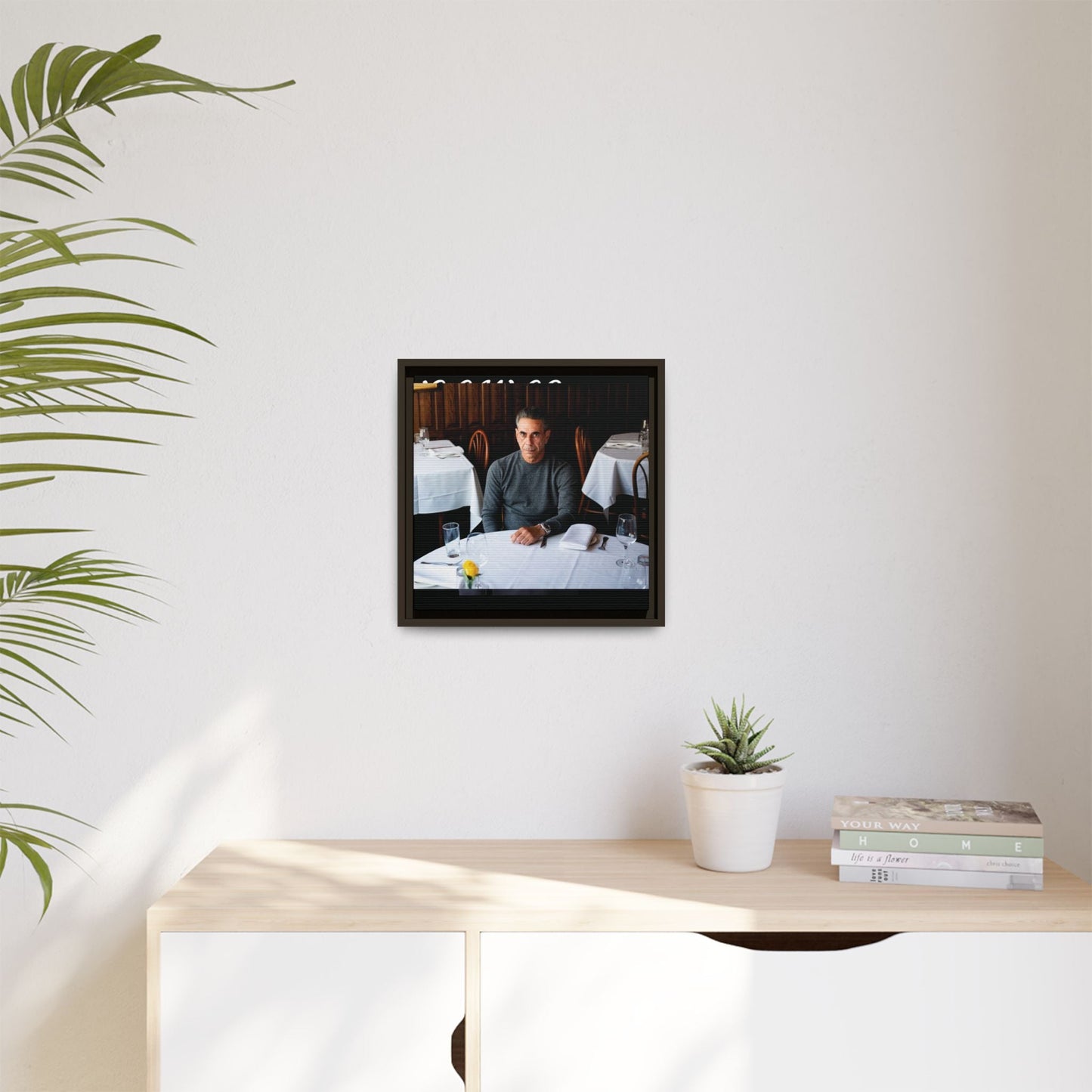 Skinny Joey Merlino - "We Can Go Anywhere" Matte Canvas, Black Frame