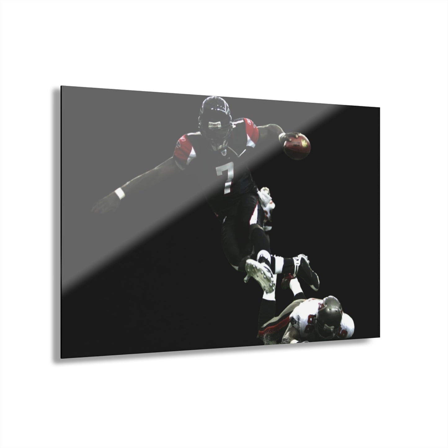 Mike Vick #7 Touchdown MVP Season Atlanta Falcons) Acrylic Wall Art