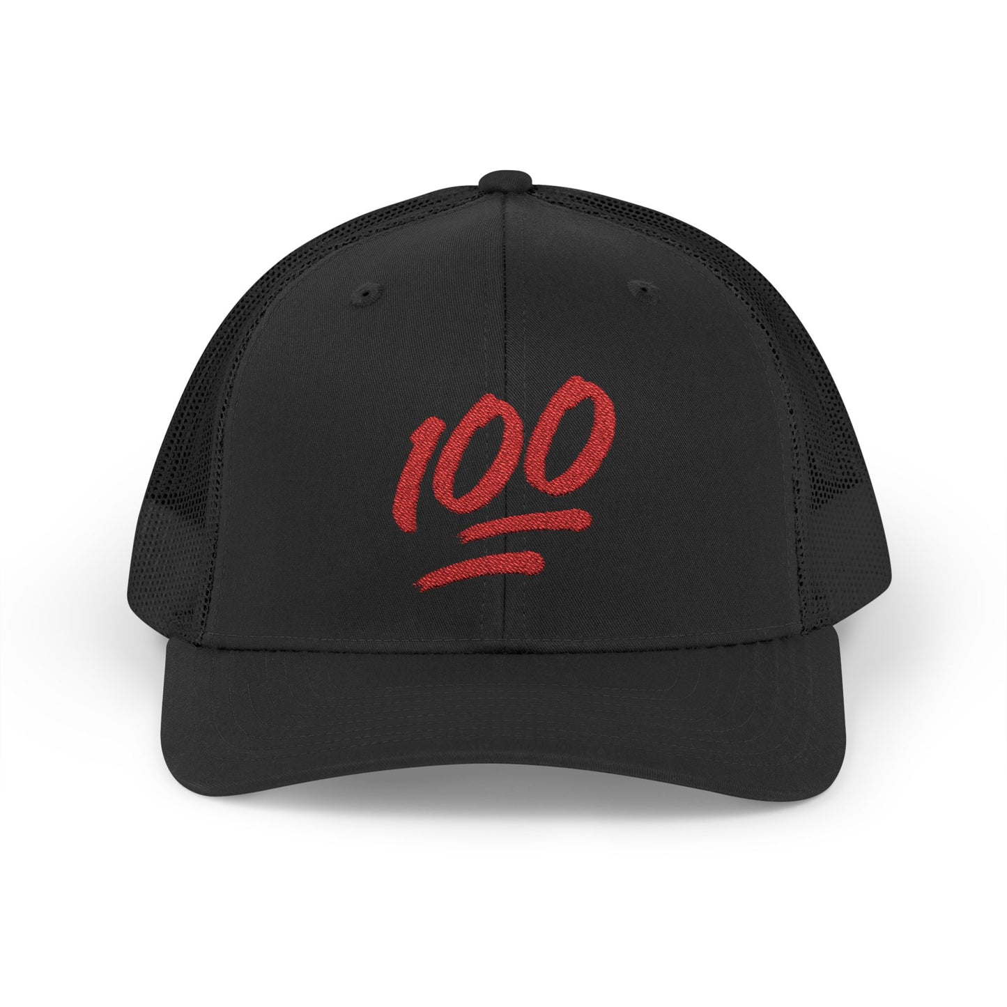 Snapback Trucker Cap with 100 Design | Trendy Streetwear Hat, Casual Accessories for All, Perfect Gift for Any Occasion