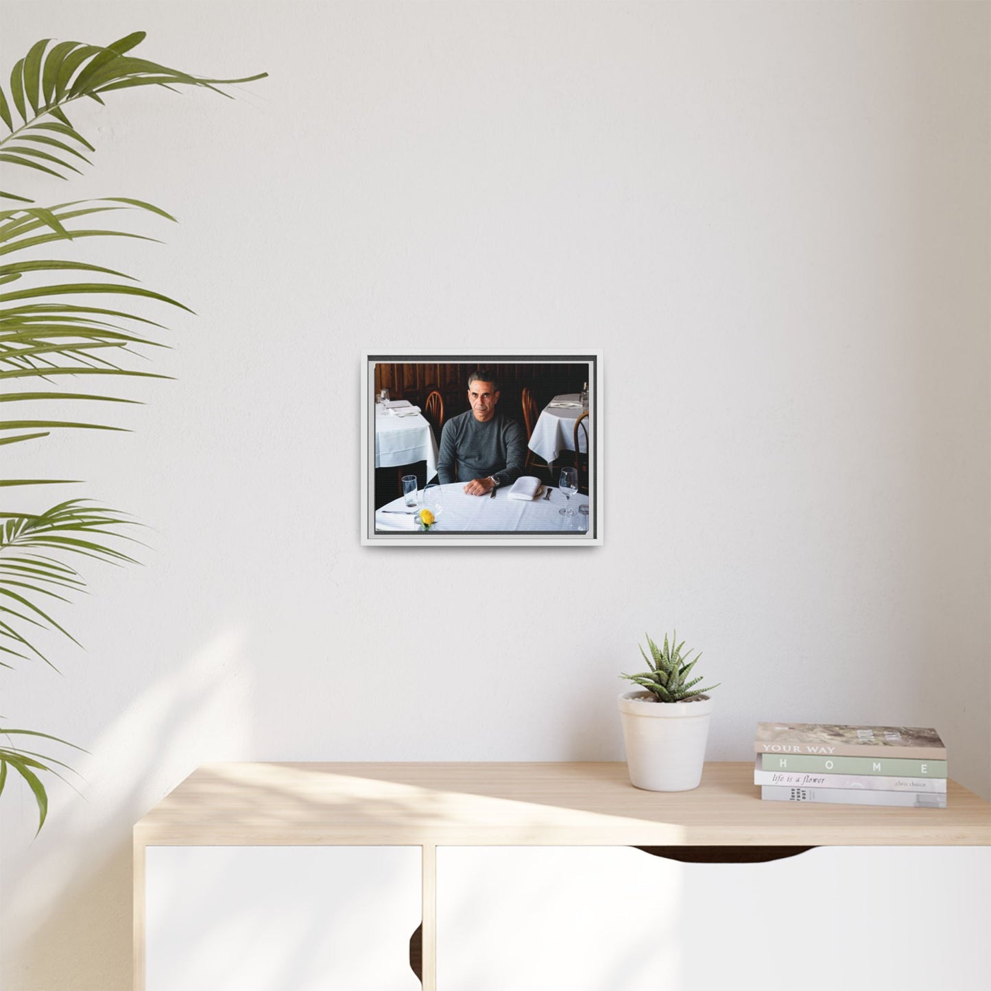 Skinny Joey Merlino - "We Can Go Anywhere" Matte Canvas, Black Frame