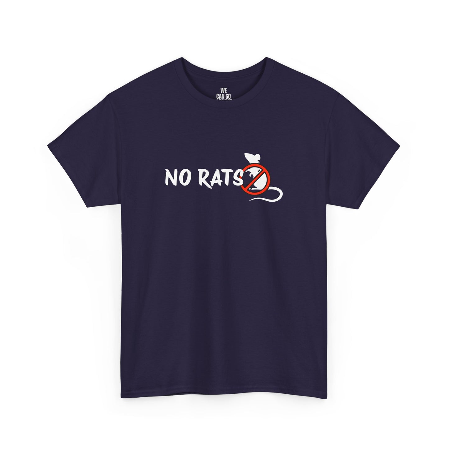 No Rats X Streetwear Unisex Heavy Cotton T-Shirt
