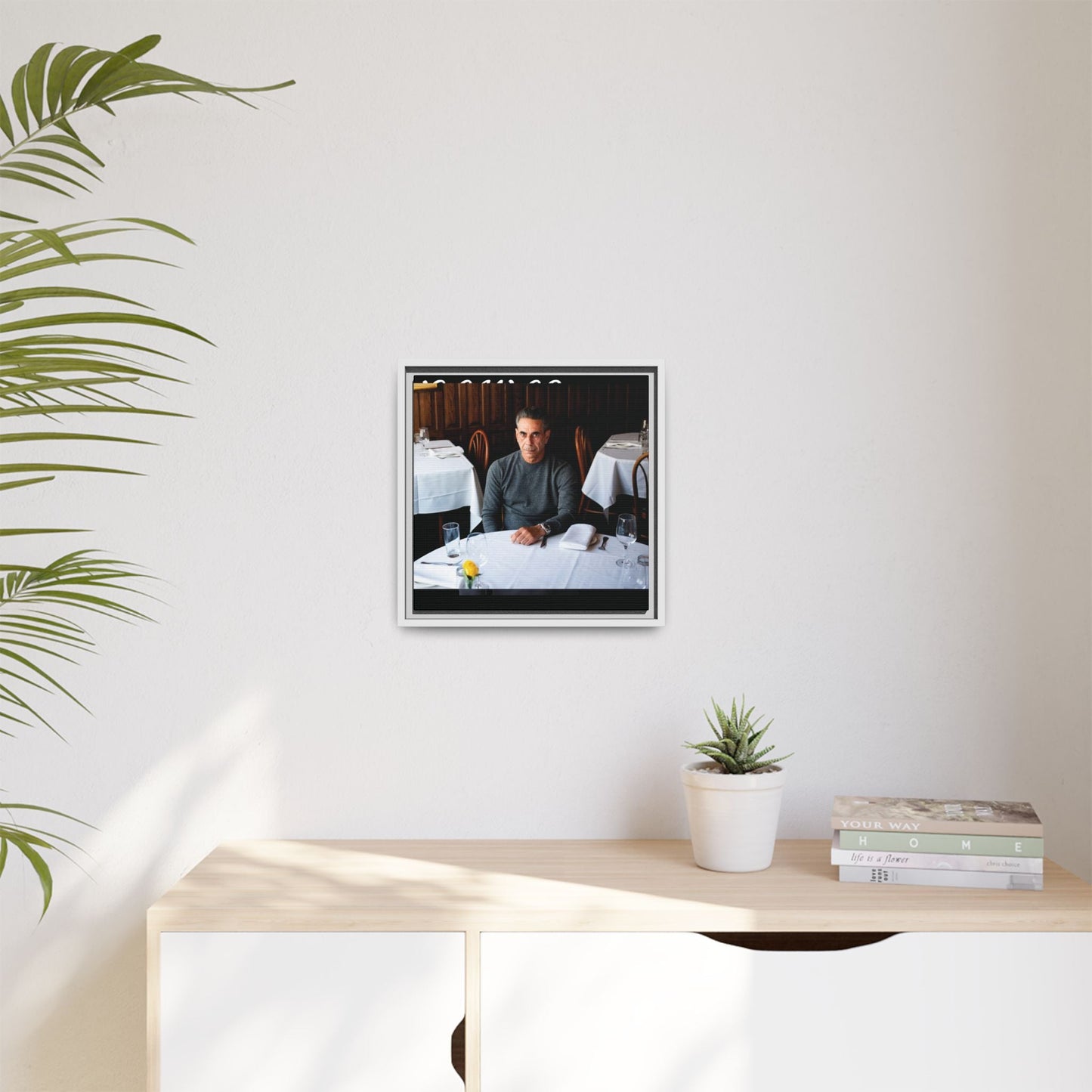 Skinny Joey Merlino - "We Can Go Anywhere" Matte Canvas, Black Frame