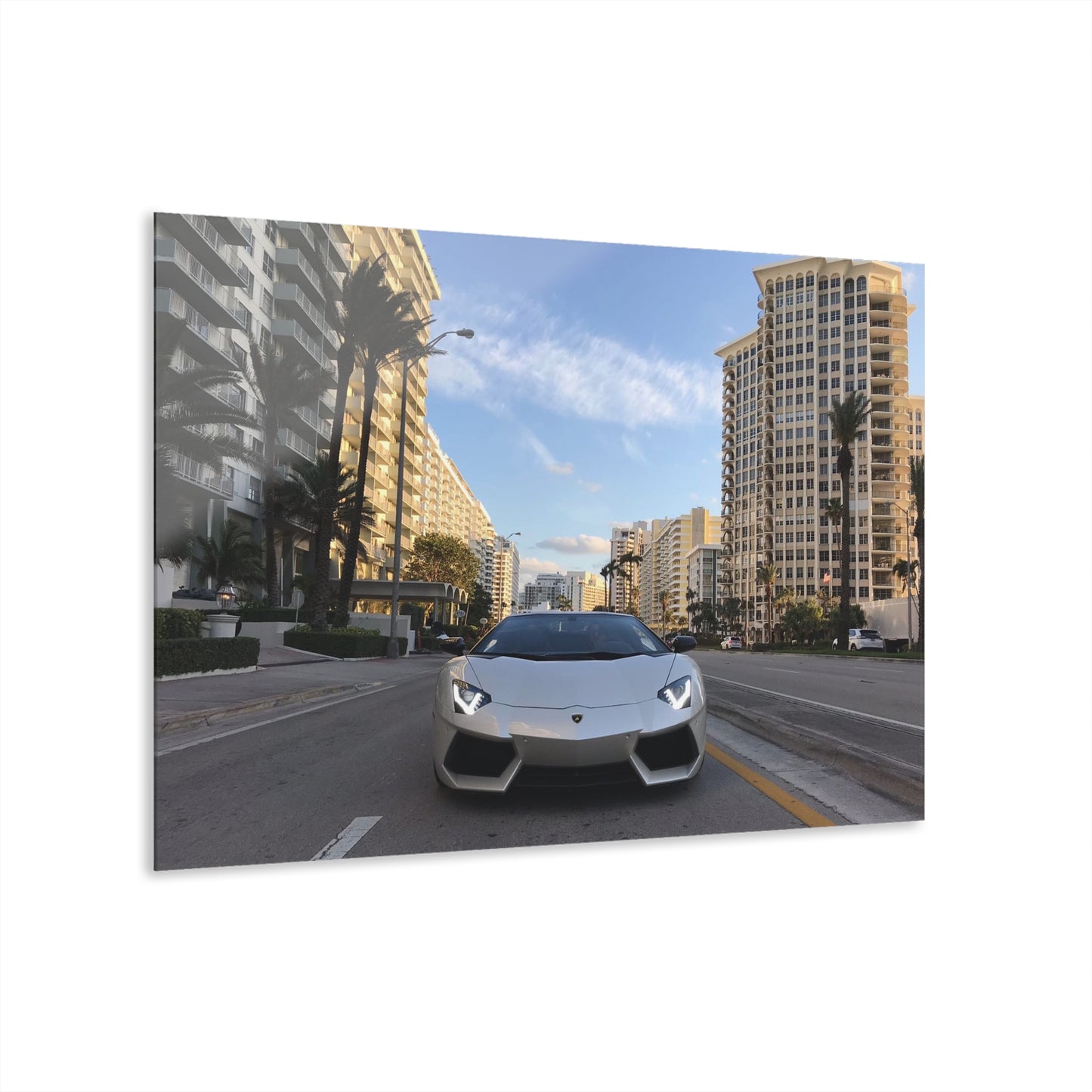 Modern Acrylic Art Print - Urban Car Photography