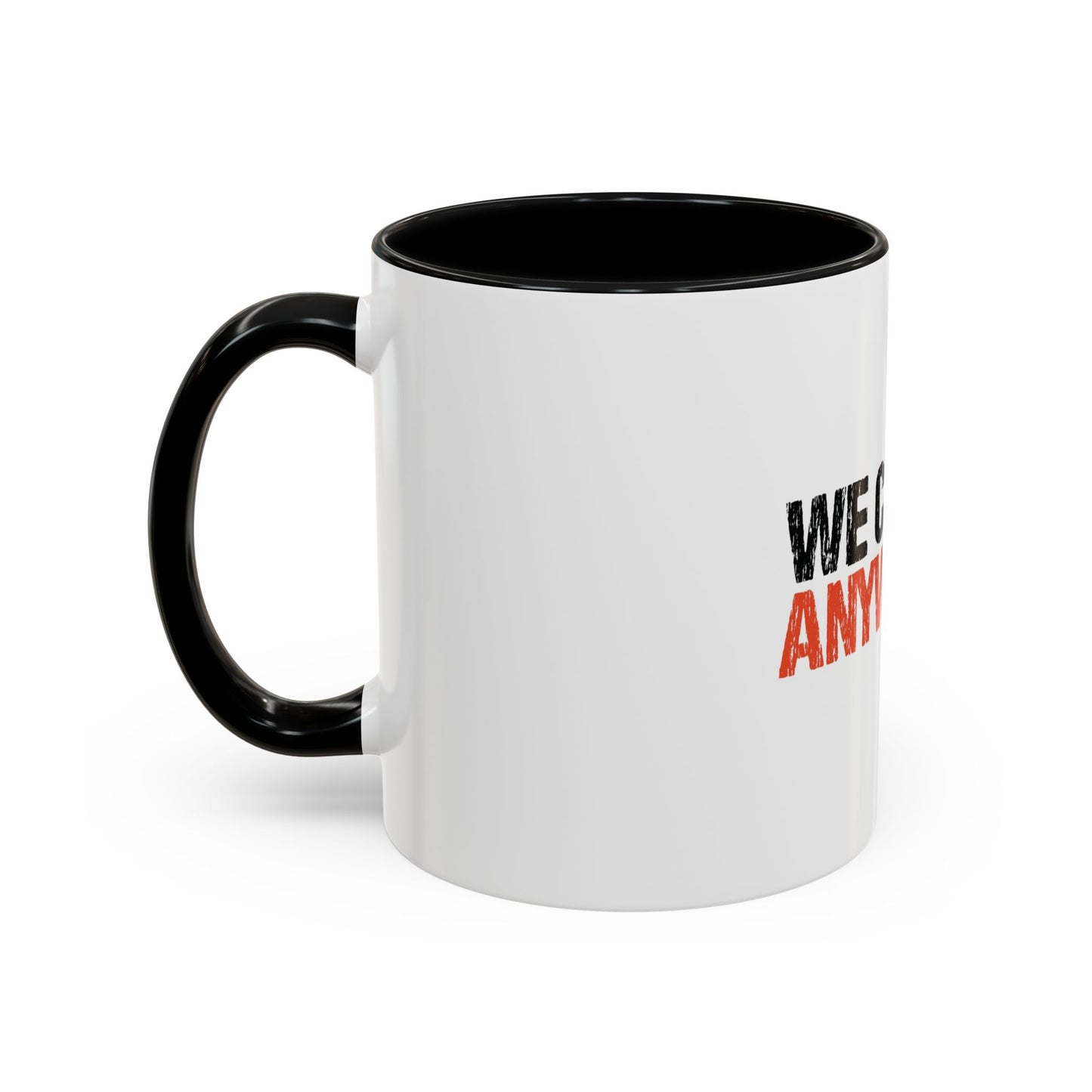 Inspirational Accent Coffee Mug - "We Can Go Anywhere" - Perfect for Travel Lovers