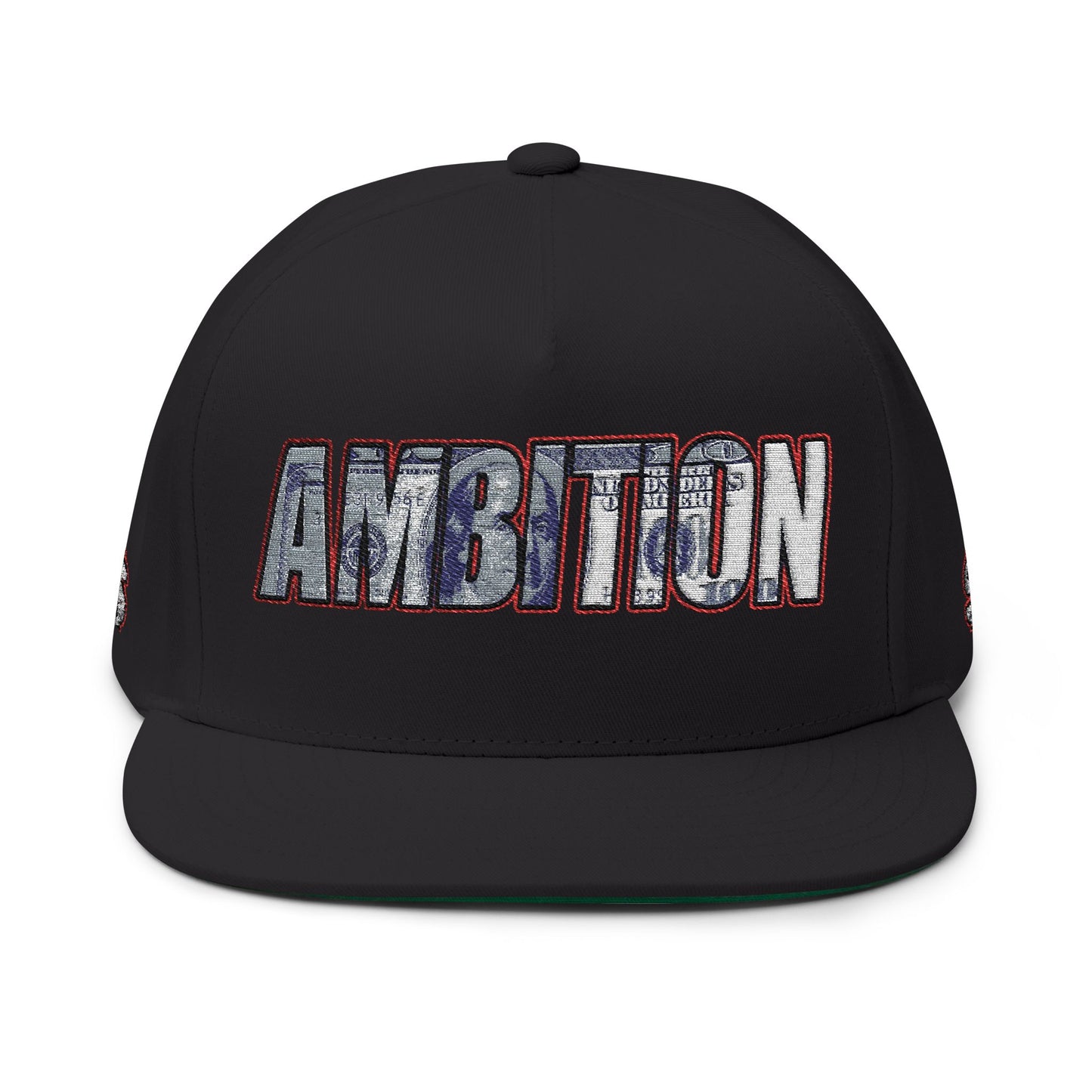 Ambition Embroidered Flat Bill Cap | Inspirational Hat for Dreamers, Stylish Snapback for Casual Wear, Unique Gift for Graduates, [...]