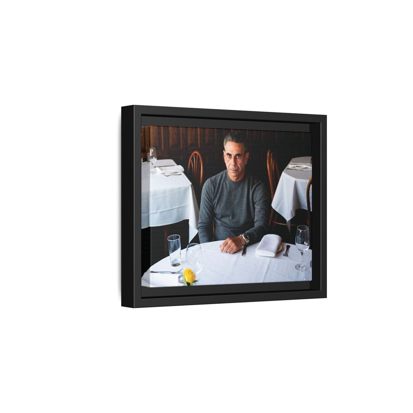 Skinny Joey Merlino - "We Can Go Anywhere" Matte Canvas, Black Frame
