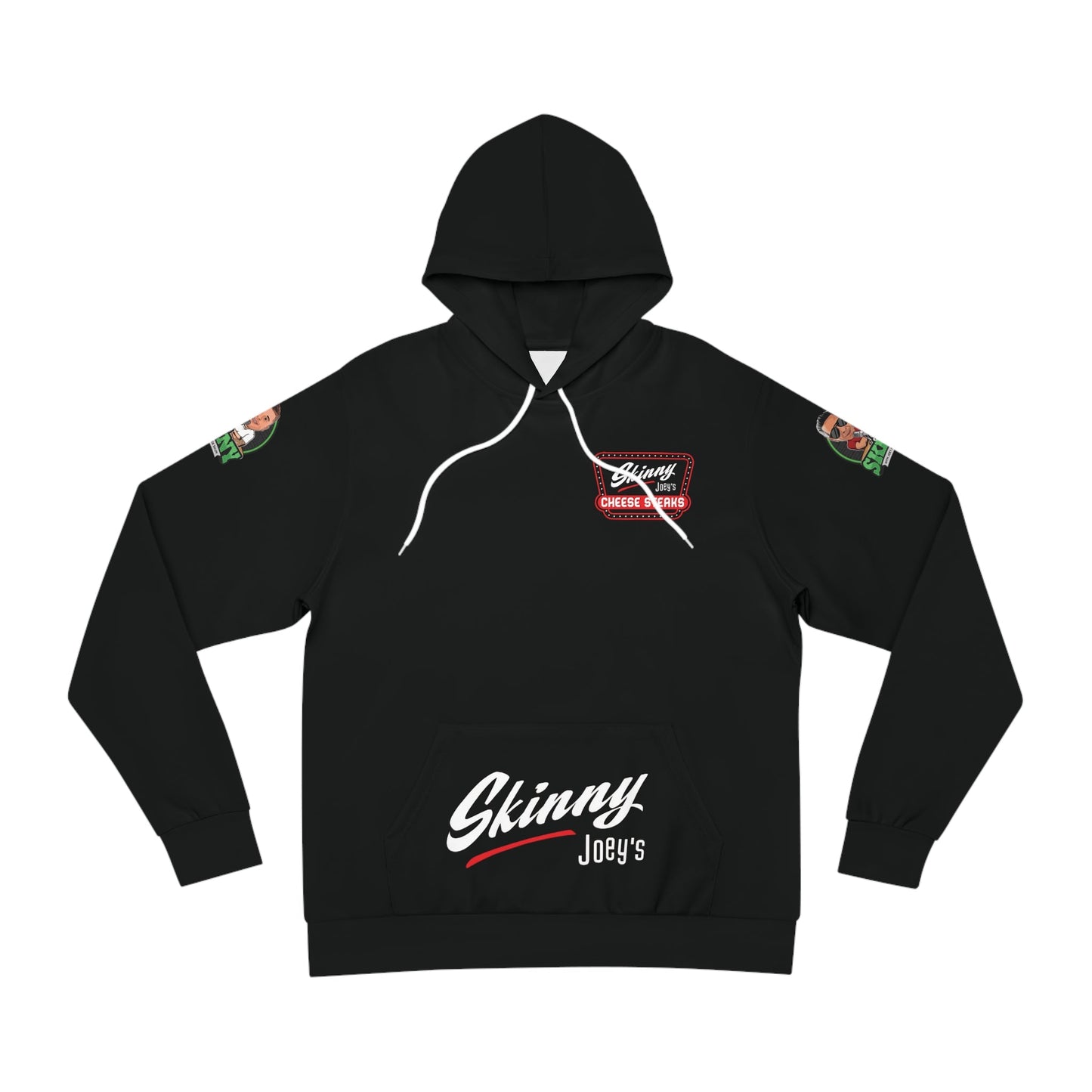 Skinny Joey's Cheese Steaks Fashion Hoodie - Cozy, Streetwear Style for Food Lovers