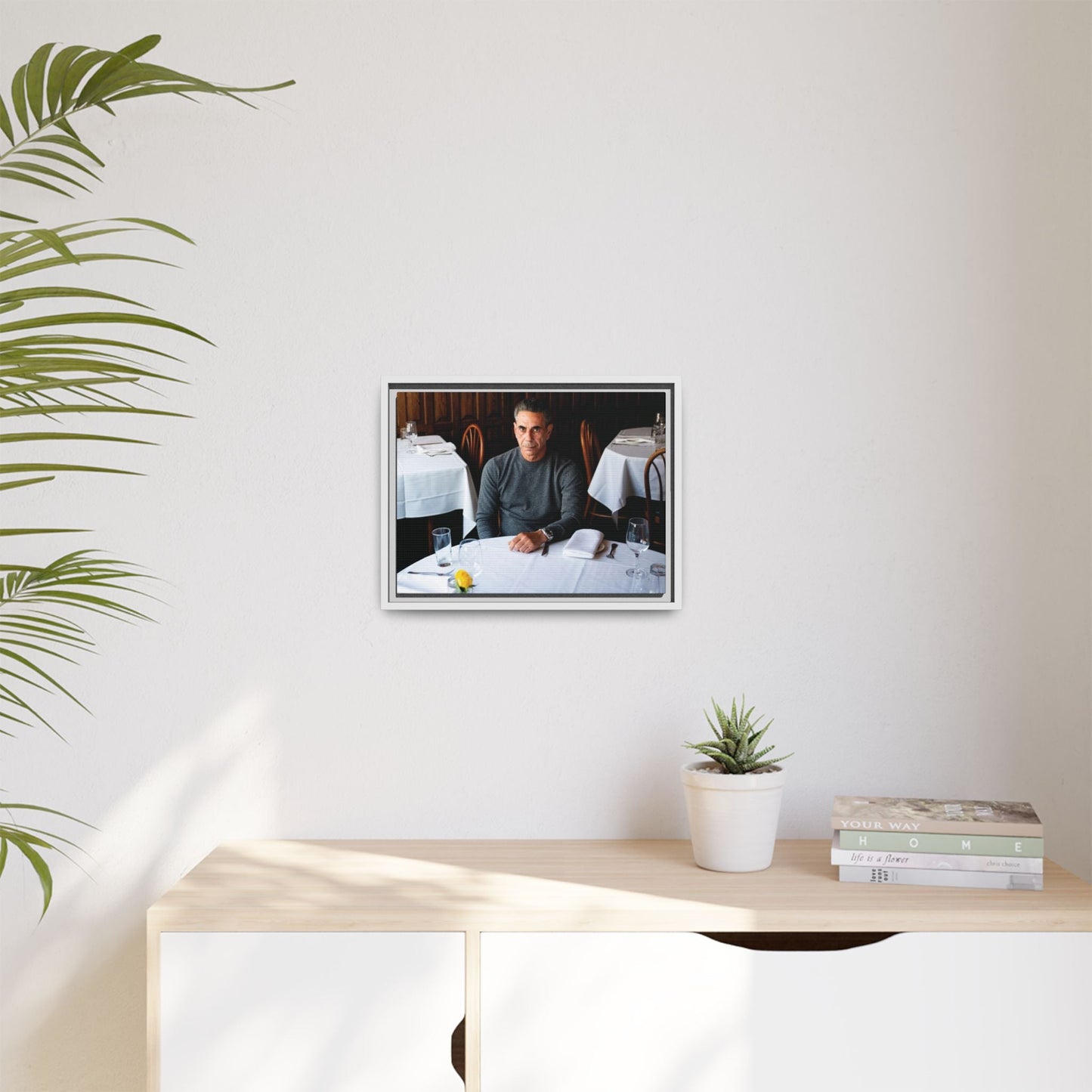 Skinny Joey Merlino - "We Can Go Anywhere" Matte Canvas, Black Frame
