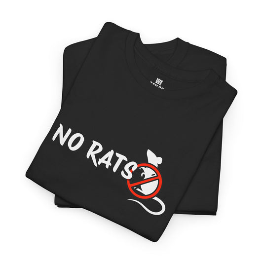 No Rats X Streetwear Unisex Heavy Cotton T-Shirt