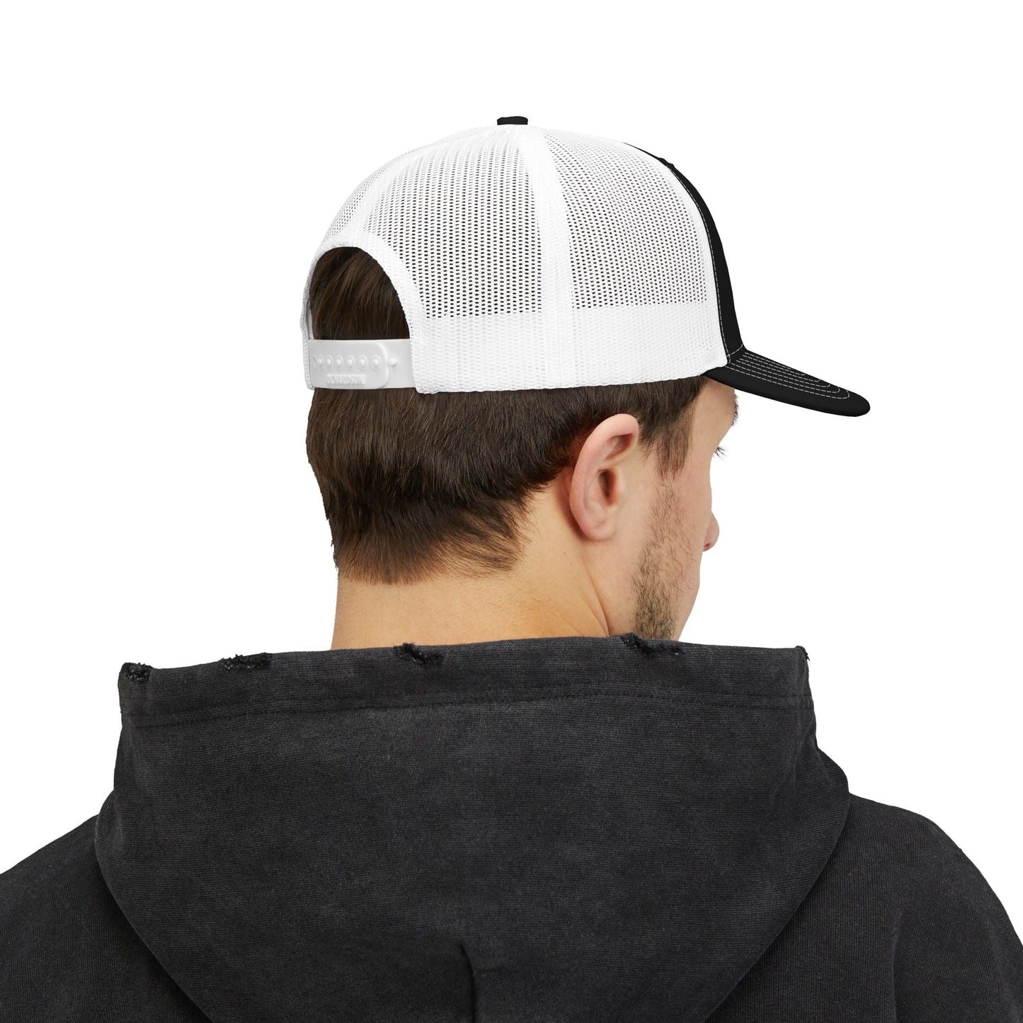 Skinny Joey's Snapback Trucker Cap - Stylish Embroidered Hat for Casual Wear