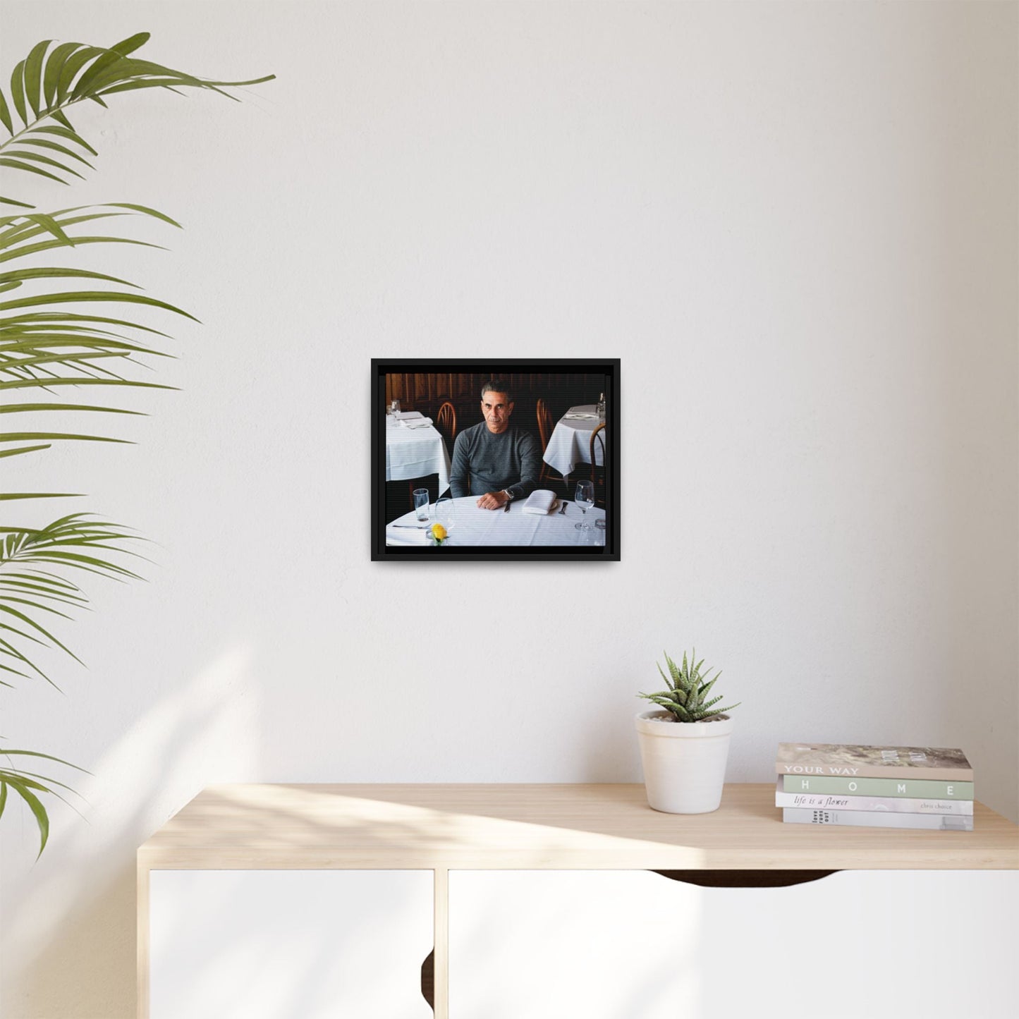 Skinny Joey Merlino - "We Can Go Anywhere" Matte Canvas, Black Frame