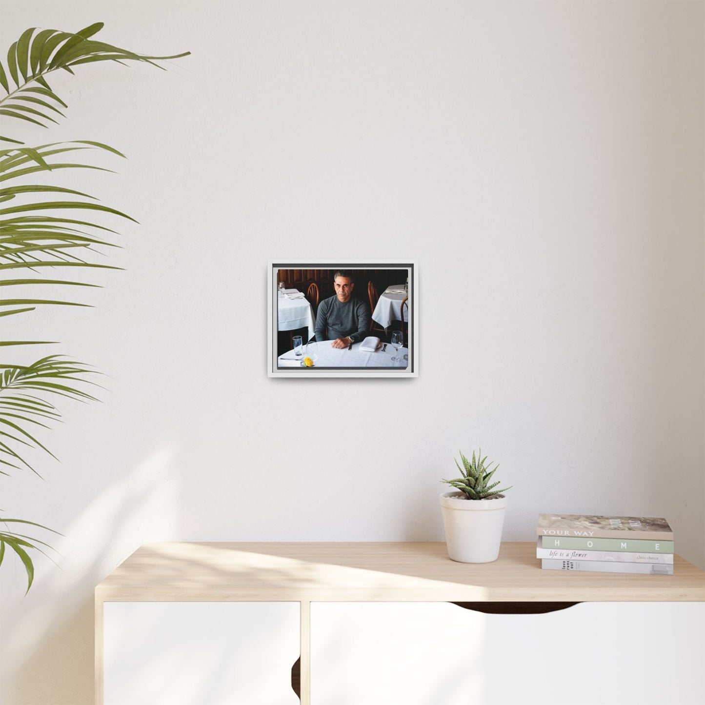 Skinny Joey Merlino - "We Can Go Anywhere" Matte Canvas, Black Frame