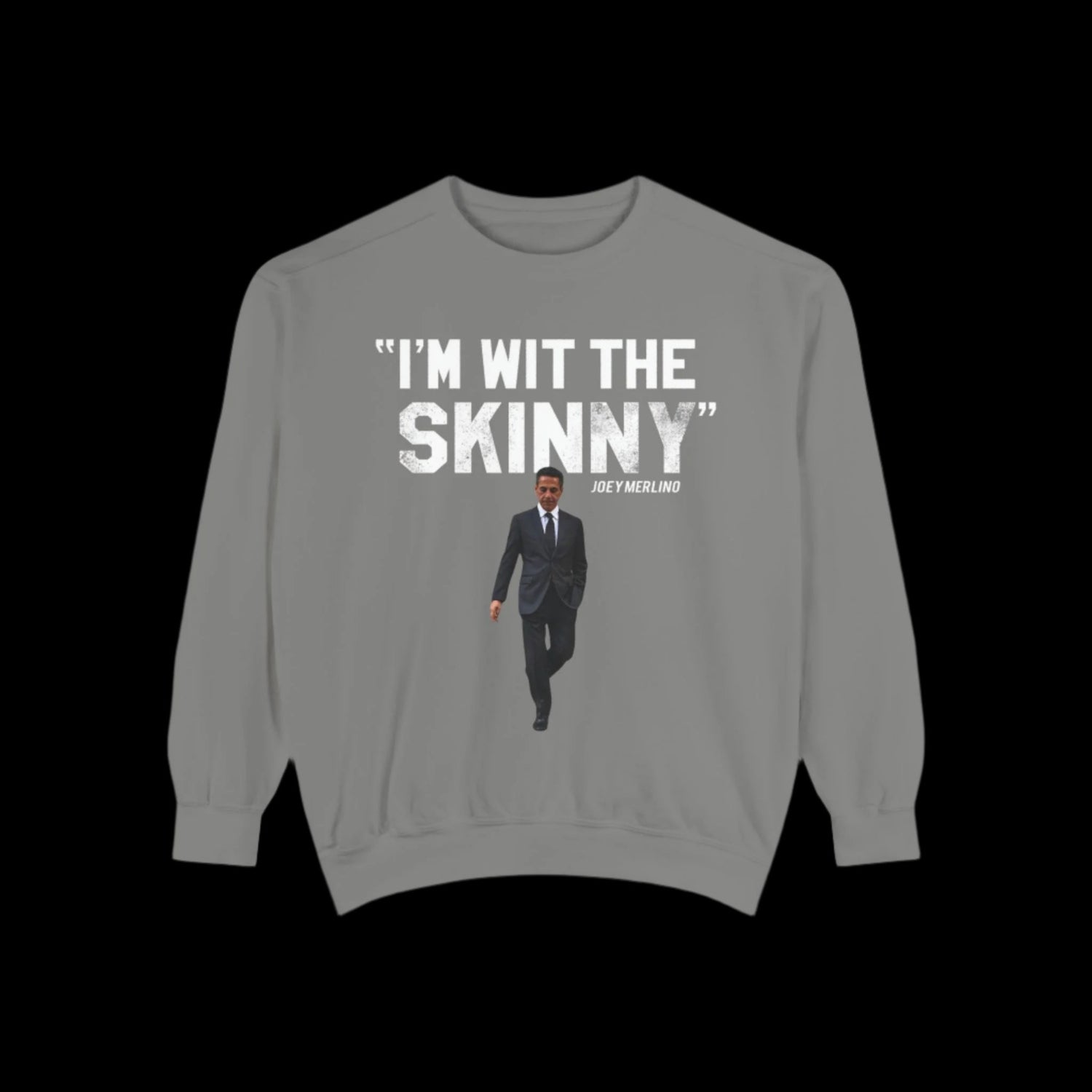 Skinny Joey Merlino Stylish Unisex Sweatshirt - Streetwear Vibes with Iconic Design