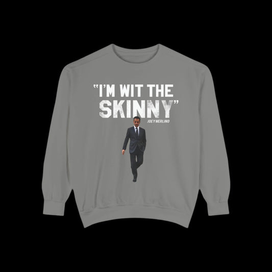 Skinny Joey Merlino Stylish Unisex Sweatshirt - Streetwear Vibes with Iconic Design